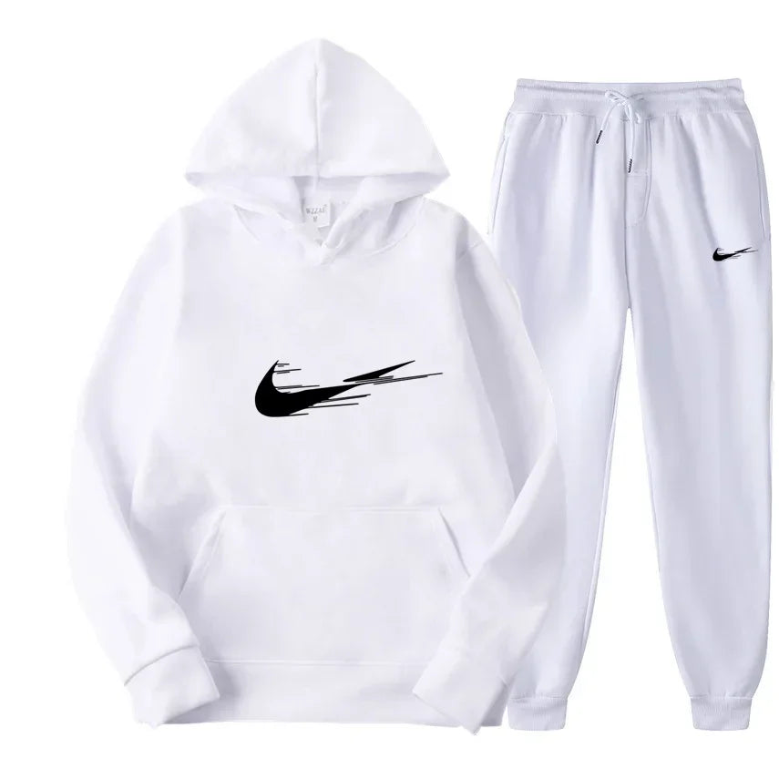 2025 Nieuwe heren- en damesmode vrije tijd sportkleding buiten fitness jogging hoodie set sport luxe hoodie+broek set kleding