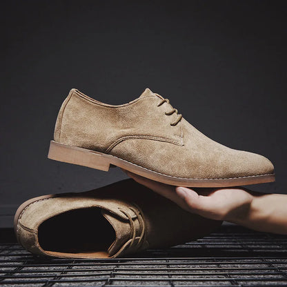 Chaussures pour hommes England Trend Chaussures décontractées Suede mâle Oxford Mariage de mariage Dress Chaussures Chaussures Men Flats Zapatillas Hombre Plus taille Mn