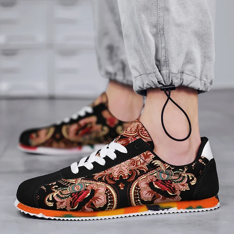 New Men Male Casual Luxury Shoes Tenis Running Fashion Loafers Outdoor Leisure Sneakers Sports Breathable Jogging Vulcanized