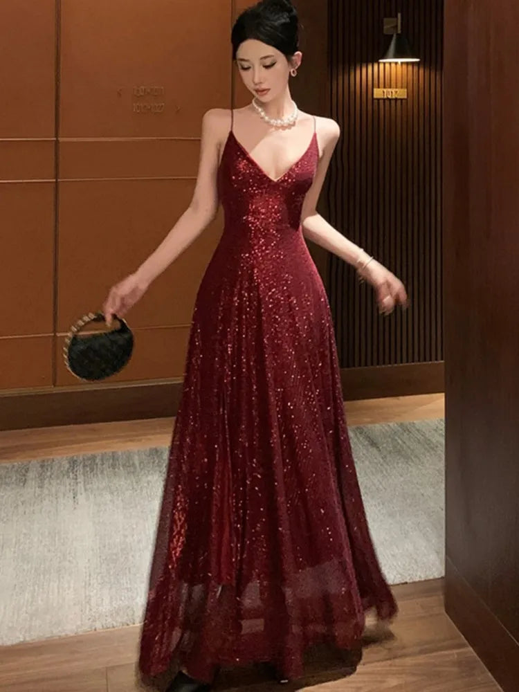 Femei fără spate sexy despărțit midi rochie de vară spaghetti curea subțire de seară slim rochii de naștere rochii de naștere feminin robe lungi