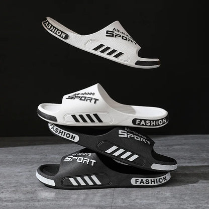Slifori maschili di moda in PVC SOLE SOLE NON SLIP SCHEDI SCHEDE CASUAL FLOP FLOPS BAGNO CAPPOGLE Coppie da bagno Nuovo Sandalo