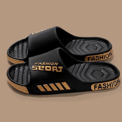 Mote menns sommer tøfler Anti-slip eva myk såle tøfler utendørs strand flip flops for menn husholdningens komfortable sko