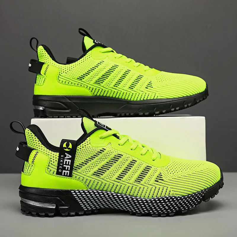 Nouveau 2024 hommes Chaussures de course respirantes chaussures de sport extérieur baskets légères pour hommes confortables chaussures d'entraînement athlétiques