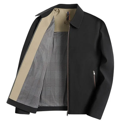 2024 New Men's Jacket Male Suit Coat High Quality Men Clothing Outwear Casual Jacket Spring Autumn Solid Color Business