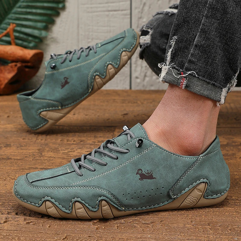 Uomo primaverile sneaker a basso taglio moca