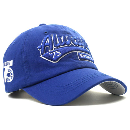 2023 Nuovo cappellino da baseball di cotone all'aperto per donne Fashion Casual Retro Retro's Cap maschi