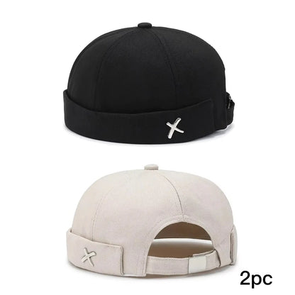 Sombrero de primavera New Guppi, Versión coreana, personalidad, gorro, sombrero redondo, marinero, sombrero de propietarios, nicho de hombres y mujeres