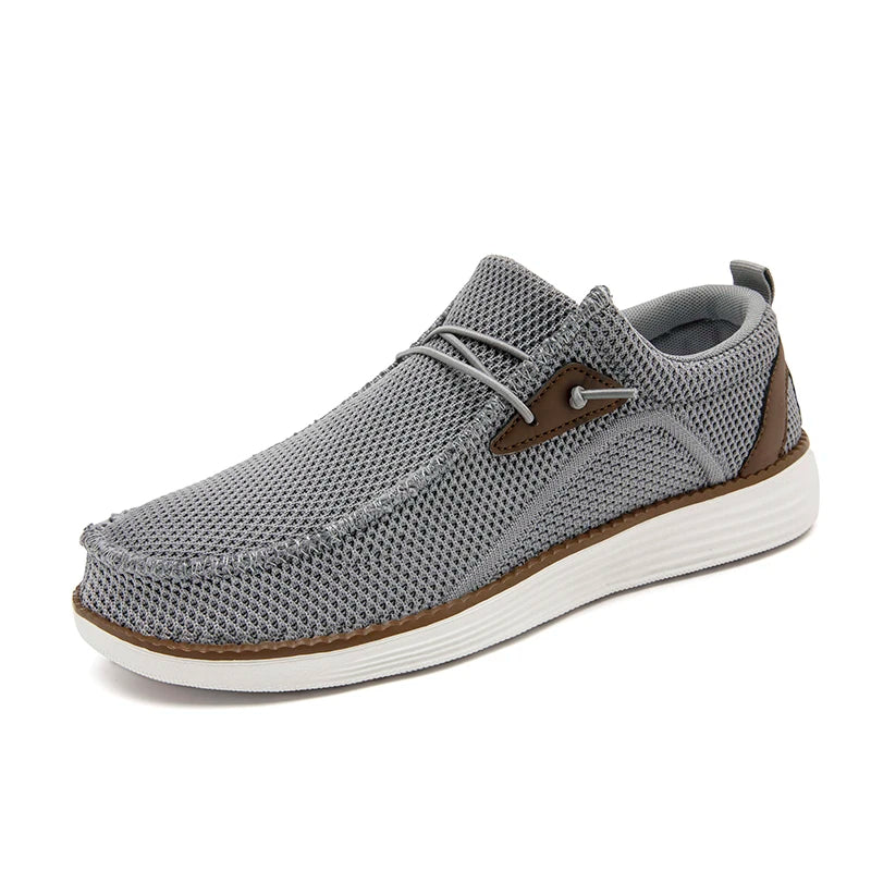 Men's Adjustable Lace-Up Loafers Shoes Non-Slip Sole Breathable Upper Comfortable for Walking Jogging Shoes Casual shoes