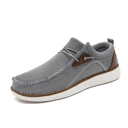 Men's Adjustable Lace-Up Loafers Shoes Non-Slip Sole Breathable Upper Comfortable for Walking Jogging Shoes Casual shoes