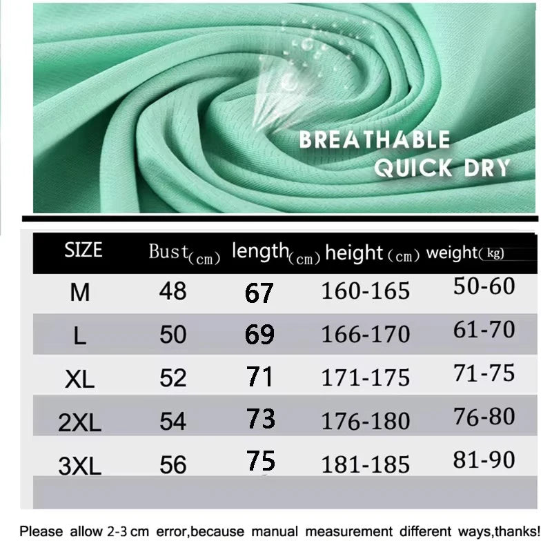 Snelle droge mannen Running T-shirt Fitness Sports Top Gym Training Shirt Ademend joggen Casual Sportswear