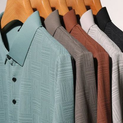 2024 Camiseta de manga corta de manga corta de manga corta de nuevo negocio impreso para hombres Moda de manga corta cómoda y transpirable Top
