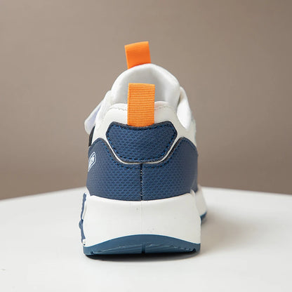 PU Leather Sport Shoes for Children 2025 Trend Fashion Kid's Sneakers Pehmeä Polted Outdoor Boy's Girl's Ruoren kengät