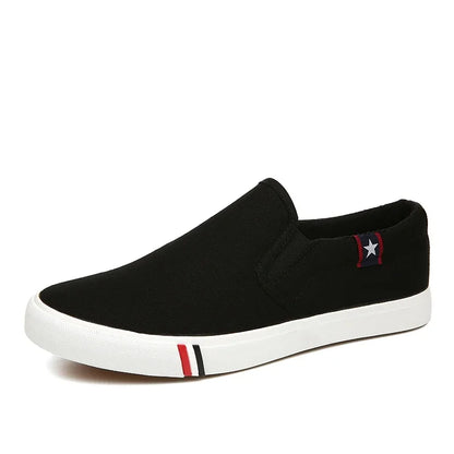 Mænd afslappede sko glider på lærred loafers behagelige at gå lejligheder til mand fyr non slip blød mokkasiner sneakers sommer sommer