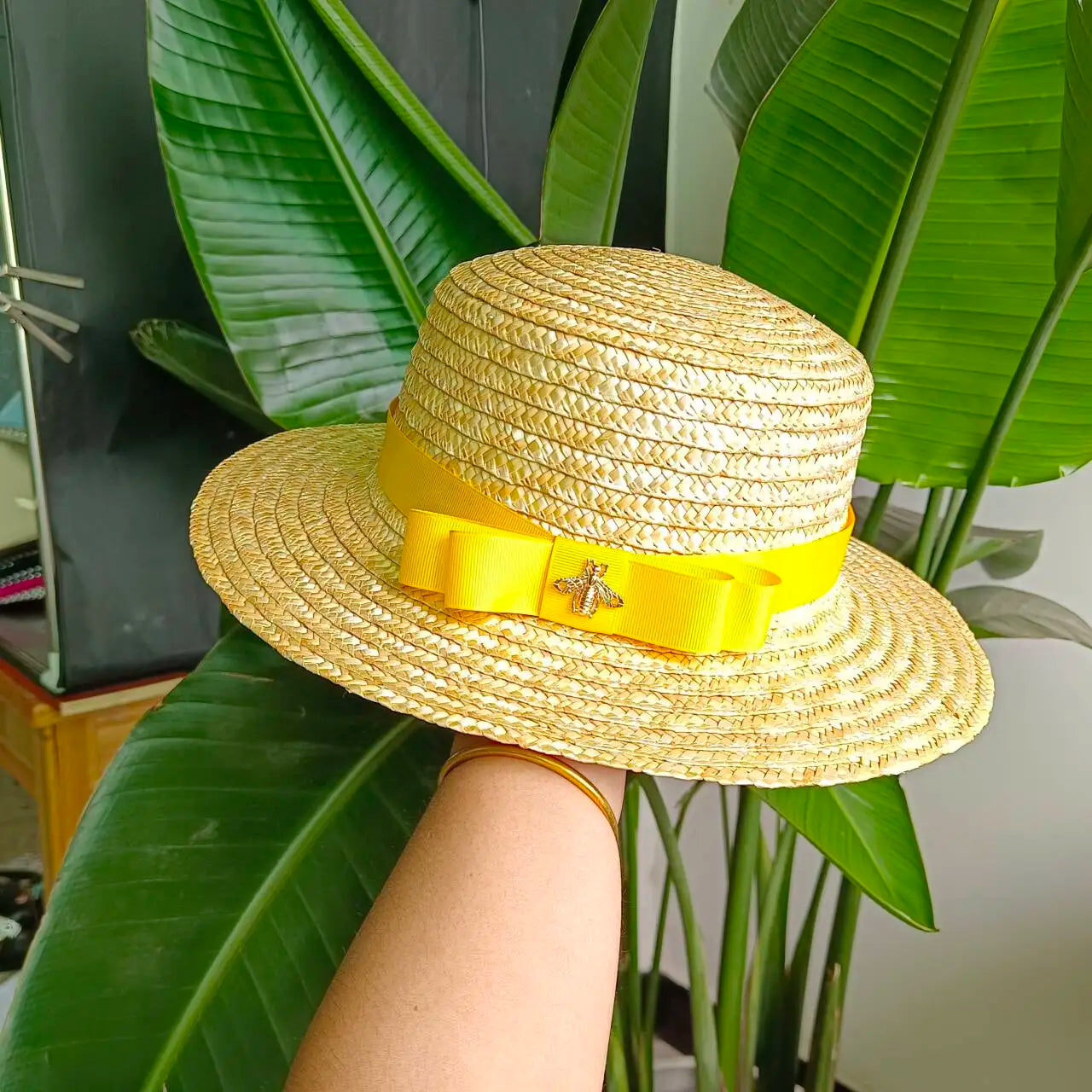 Lafite 2023 Ljetni šešir Ženska ljetna plaža Zaštita od sunca Straw Hat Men's English Jazz Hat Veleprodaja