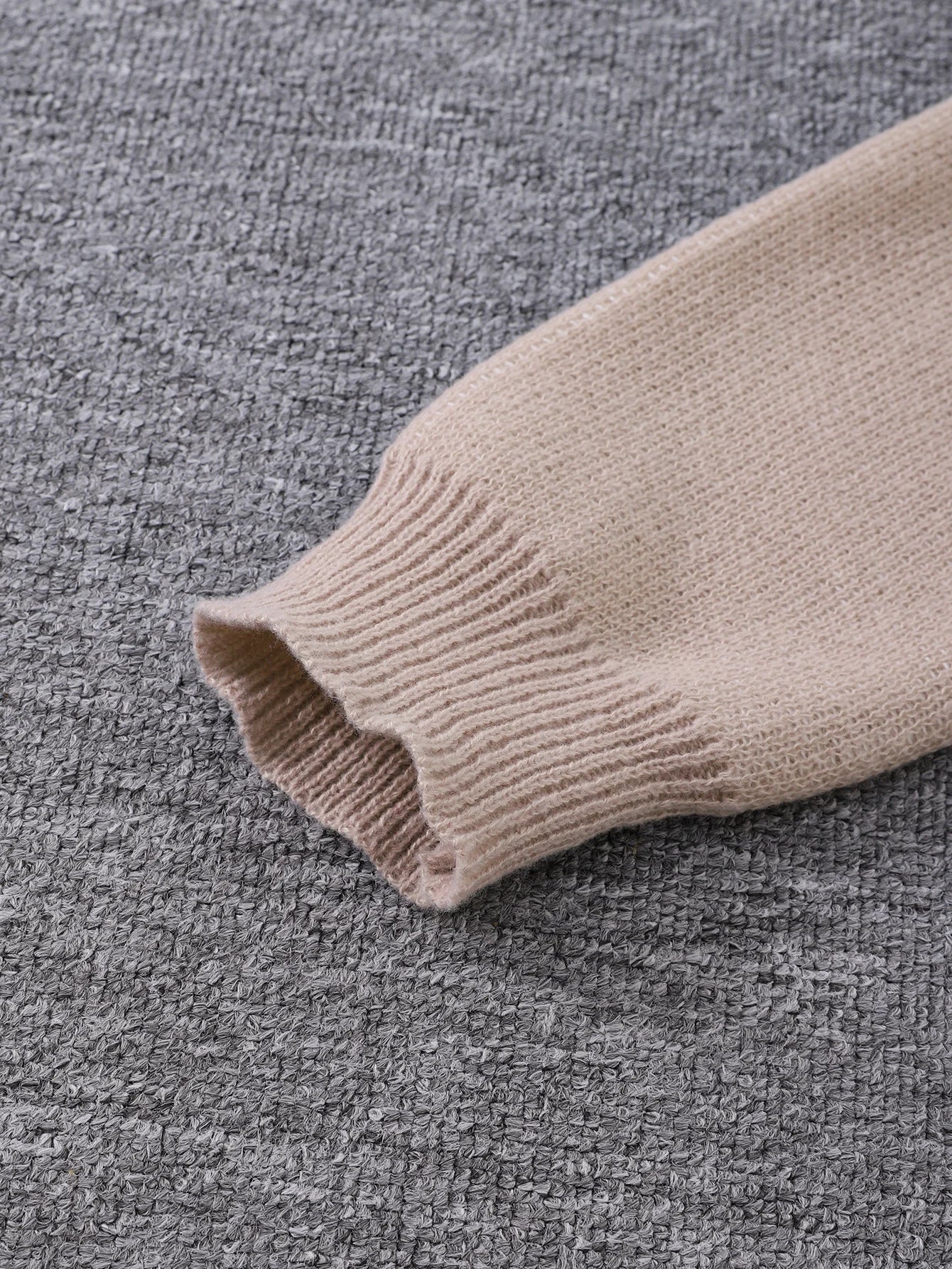 New Popular Spring Autumn Graffiti Jacquard Pattern Pullover Sweater Casual Round Neck Contrast Color Knitted Men's Pullover