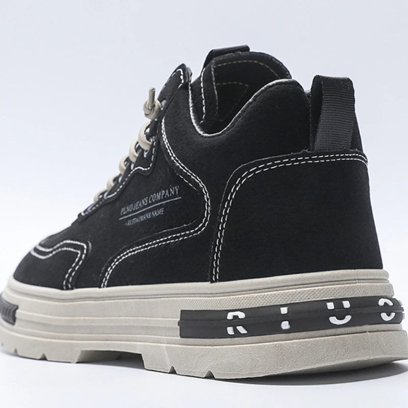 Trend Men Sneakers Outdoor Niepoślizgowe buty turystyczne dla mężczyzn Wygodne buty robocze luksusowe luksusowe platforma Mężczyzny kostki 2024 NOWOŚĆ
