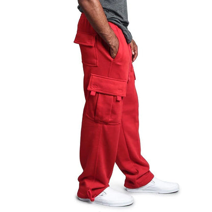 Herren-Jogginghosen Gerade fit Jogger für Sport und Streetwear Lose übergroß