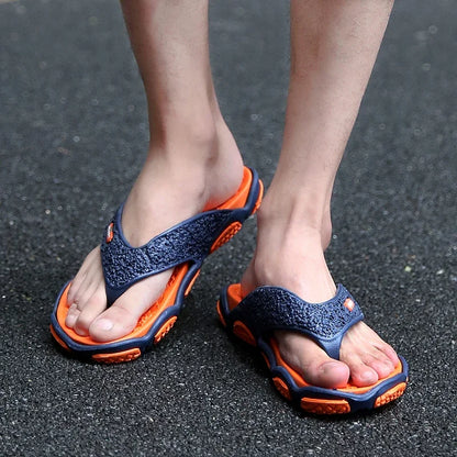 Nýtt sumar tískuflipp flip flops frjálslegur inniskór innandyra og útiskór úti