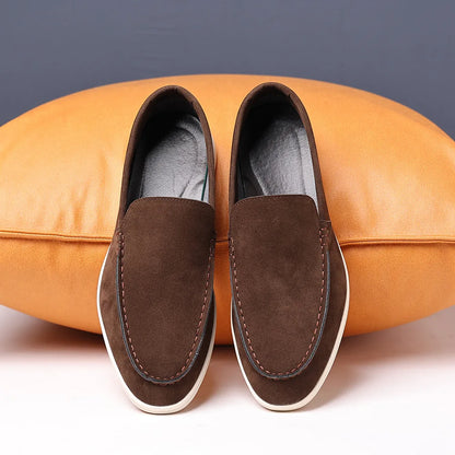 Chaussures décontractées pour hommes de mode pour hommes en cuir en cuir tendance