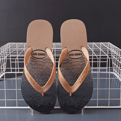 كلاسيك رجل Flip Flops Summer Summer Slims Slides Slippers Slippers Boys Beach Flats Fery Leisure Standals Chanclas de Hombre