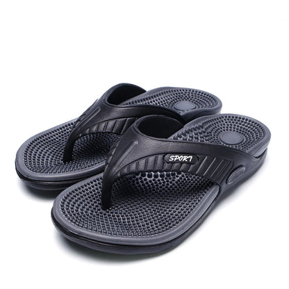 YZL Męskie klapki masaż granulki mężczyzn Kapcie wygodne sandały plażowe mężczyzn Sandałów Casual Buty Dom Flip Flip Buty łazienkowe