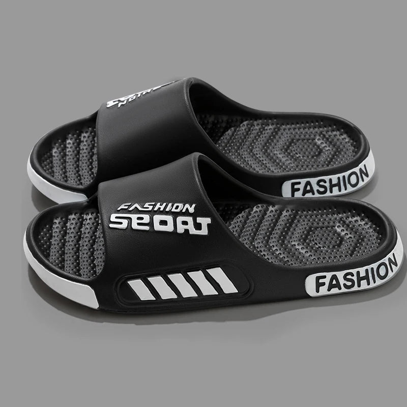 Mote menns sommer tøfler Anti-slip eva myk såle tøfler utendørs strand flip flops for menn husholdningens komfortable sko