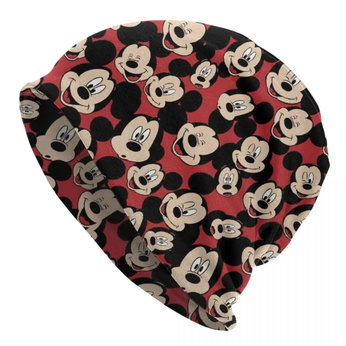 Disney Mickey Mouse Minnie Skullies Beanies Caps For Men Women Unisex Street Winter Warm Knitting Hat Adult Bonnet Hats