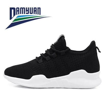 Fujeak Men Sneakers mannelijke casual schoeisel Tenis Luxe schoenen Trainer Race Ademende schoenmode Loafers hardloopschoenen voor mannen