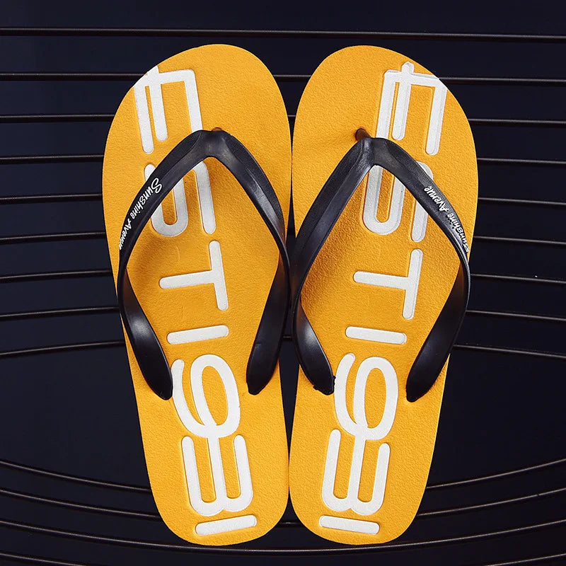 Les tongs antidérapants masculins couples de plage à la mode de plage de plage unisexes de la plage de plage de plage