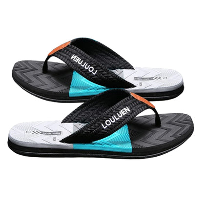2024 Nýr tískumaður flip flops úti sumarströnd inniskór fyrir karla frjálslegur flip flops ekki miði skór inniskór karl