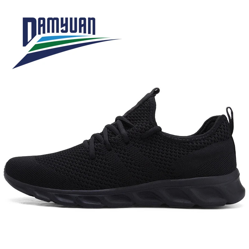 Fashion Men Casual Shoes Men Sneakers Brand Men Shoes Loafers Slip On Male Mesh Flats Big Size Breathable Spring Autumn Summer