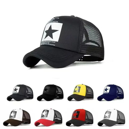 Fashion Spring Baseball Cap Snapback Mesh Hats Hip Hop Caps Cool Men Caps Kvinne utendørs casual Sun Hat