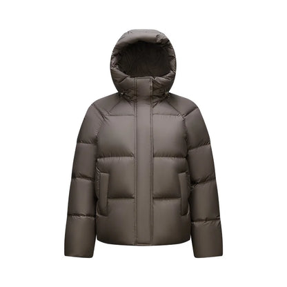 Semir Down Jacket Women Solid Color Loose Versatile 2024 Winter New Three-Proof Hooded Puffer Coat Down Jacket