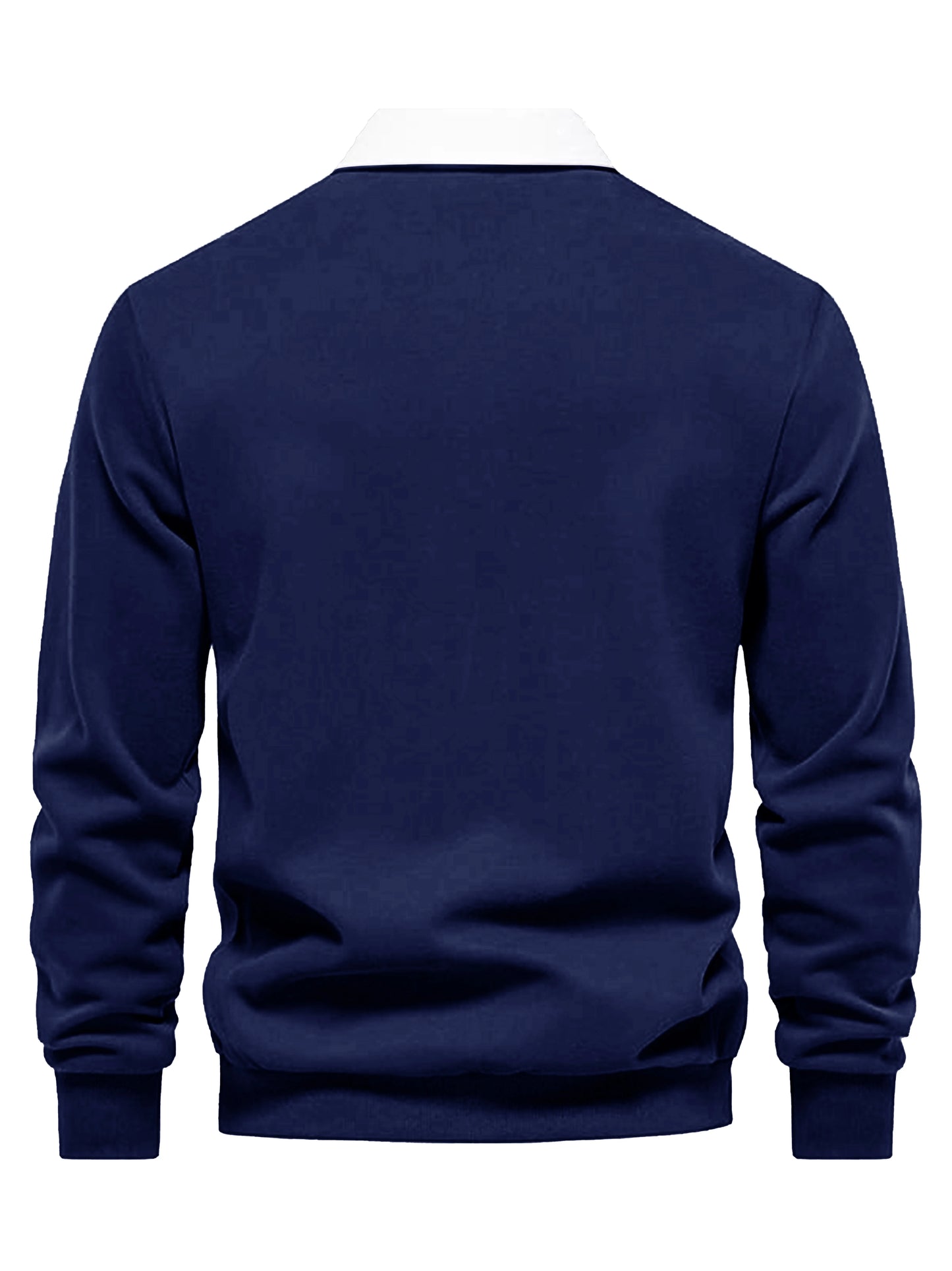 Vor- og haust tískuflapp karla, pullover, solid litur hnappur karla fatnaður, úti sweatshirt karla