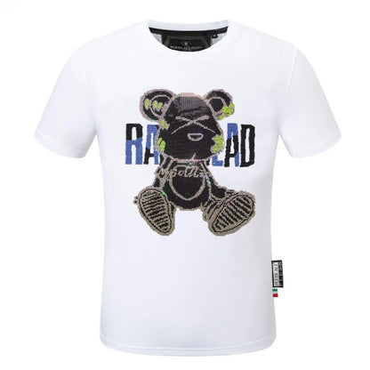 Dizajner muških marki majica Rhinestone majica punk odjeća Dropshipping Hip Hop 2024